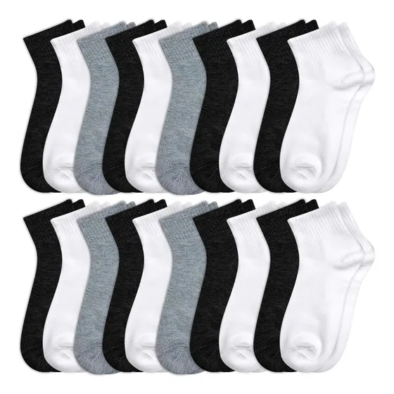 Calcetines Cortos Hombres Dama Unisex Calceta 20 Pares