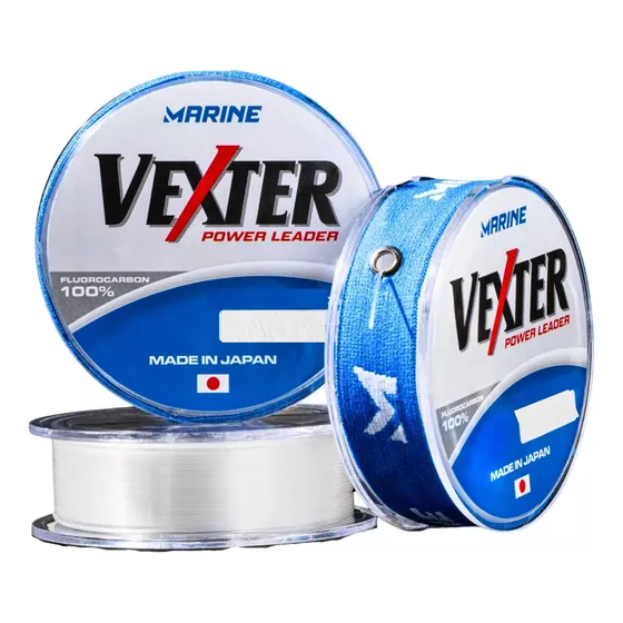 Linha De Pesca Vexter Power Leader Fluorocarbon 0,43mm - 50m