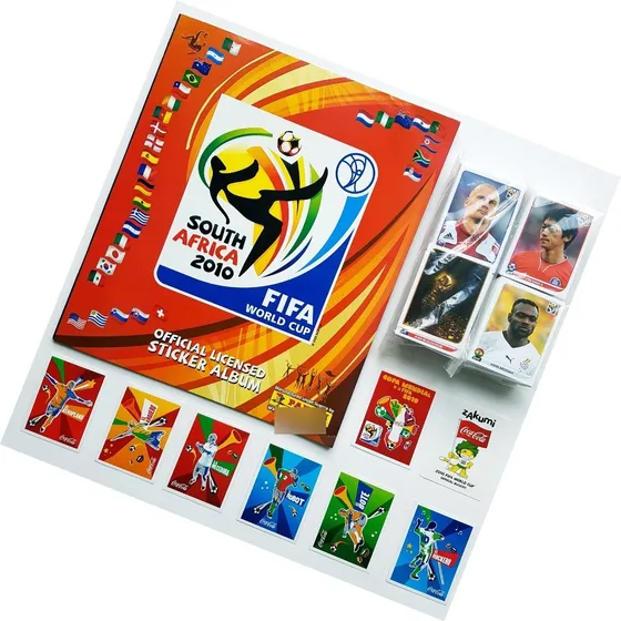 Álbum Sudáfrica 2010 Panini Todas Láminas Pegar Coca-cola