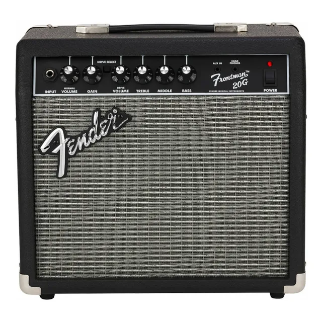 Amplificador Guitarra Fender Frontman 20g Color Negro 2311506900