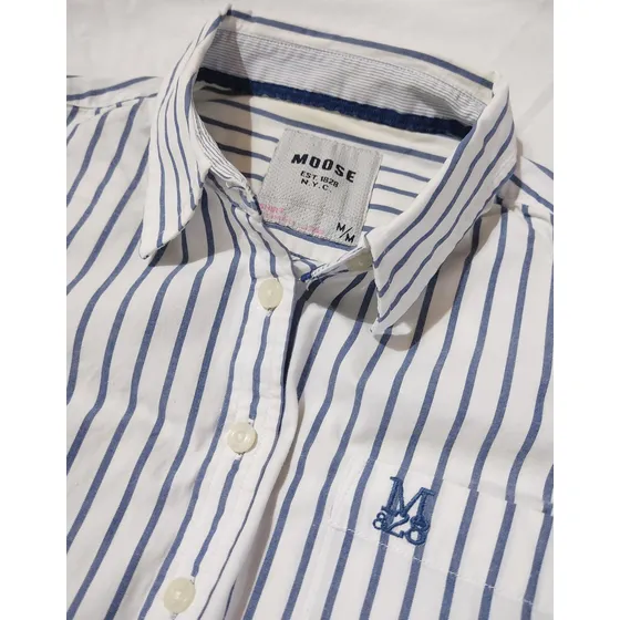 Camisa Moose, Talla M, Manga Larga.