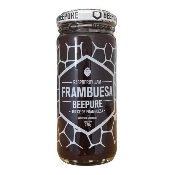 Mermelada De Frambuesa Beepure 270 G