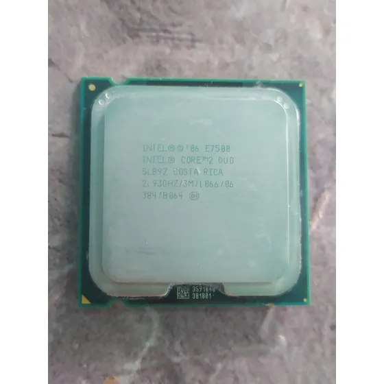 Procesadores Core 2 Duo E7500 Socket 775 2.93mhz/3mb/1066mhz