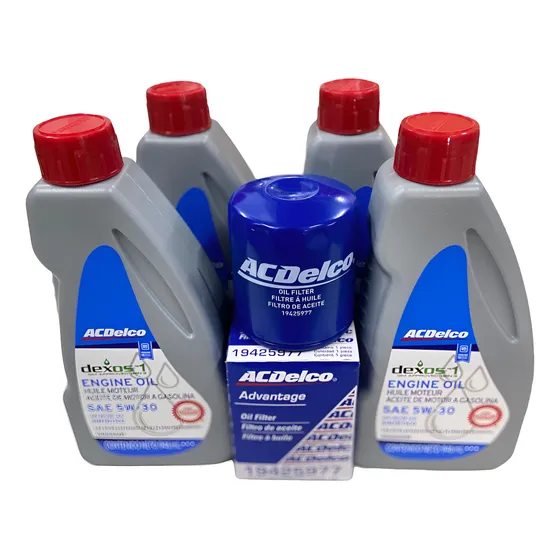 Kit Cambio Aceite 5w30 Sintético Dexos Onix 21-22 Gm Acdelco