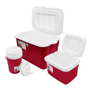 Kit Hieleras 4.5 Y 42 Lts + Termo 2 Lts Estra Kit Hieleras 4.5 Y 42 Lts + Termo 2 Lts Estra