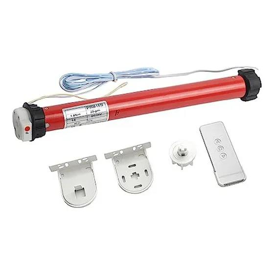 Kit Motor Tubular Dc 24v Para Cortinas Eléctricas Con Contro
