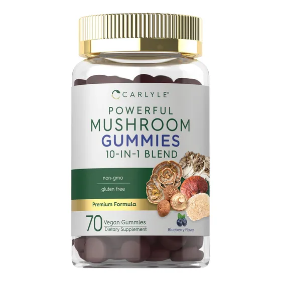 Gomitas Suplementarias Carlyle Mushroom 70 Gomitas Veganas 1