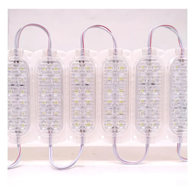 Modulo Led Cob 12 Led Kobo 12v 10 Pza Moto Auto Camioneta