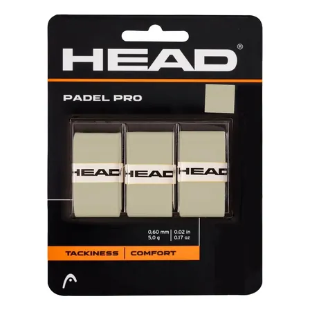 Overgrip Head Padel Pro Gris X3