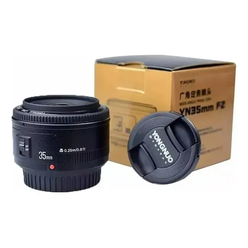 Lente Yongnuo Yn50mm F/1.8 para Canon | MercadoLivre