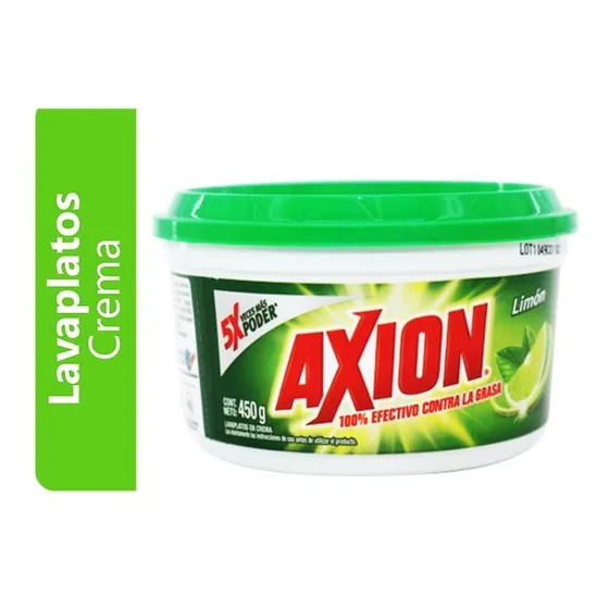 Axion Lavaplatos En Crema  Limon 450gr