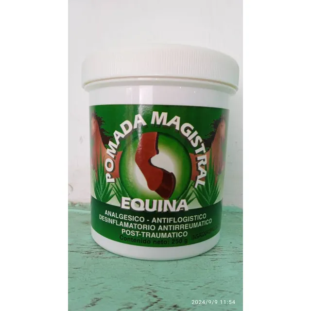 Pomada Magistral De 250 Gas Hematomas, Antiflamatorio, Masti