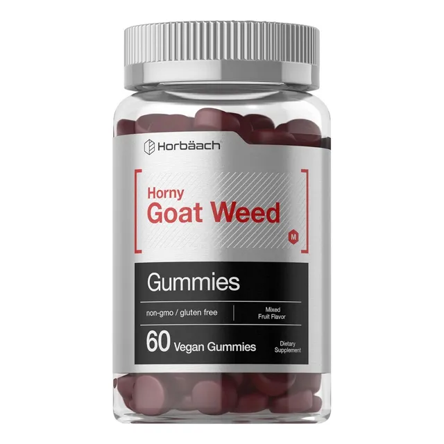 Hierba De Cabra En Celo Horbäach 60 Gomitas Veganas