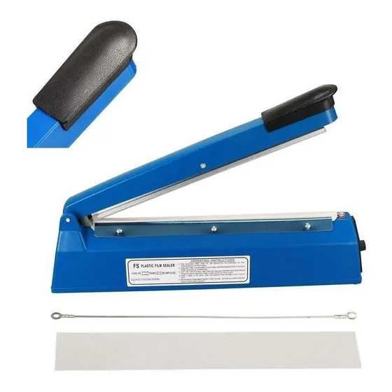 Selladora Maquina Bolsas Plastico 20cm Centimetros Nueva 