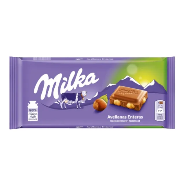 Chocolate Milka Avellana 100 G