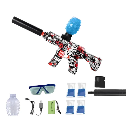 Pistola Hidrogel Juguete Ametralladora + 20000 Balas
