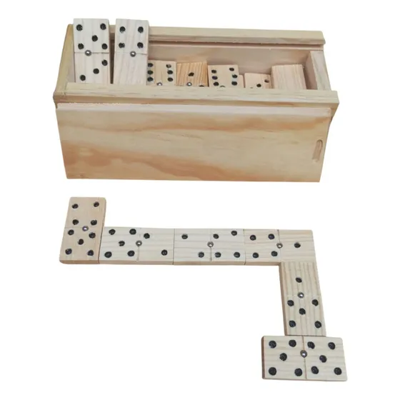Dominó De Madera Juego De Mesa