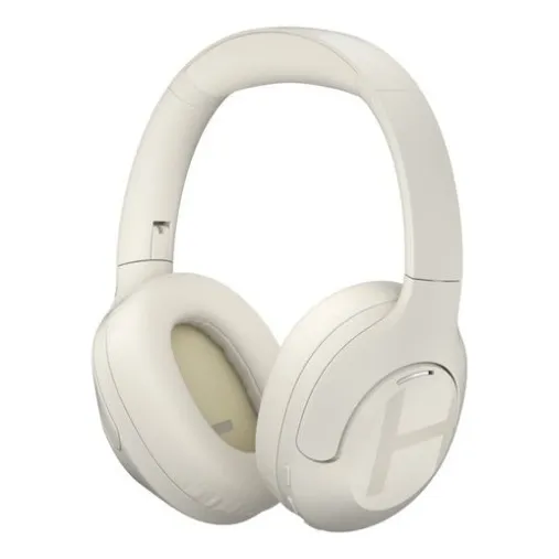 Haylou S35 Anc Audífonos Inalámbricos Gamer Diadema Con Cable, Cancelación De Ruido, Llamadas De Voz Hd, Control Táctil, Bluetooth 5,2, 40mm Driver, 60h De Reproducción, Blanco