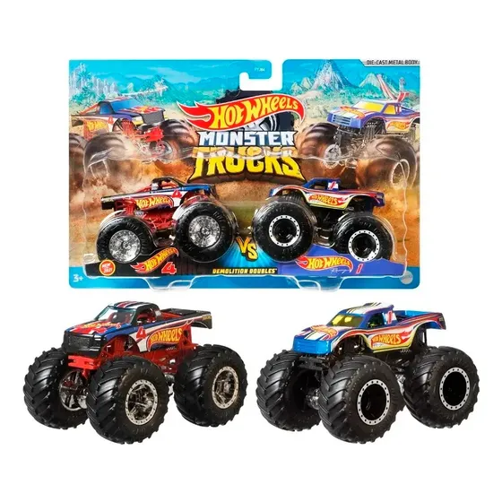 Camionetas Hot Wheels Monster Trucks Demolition Doubles