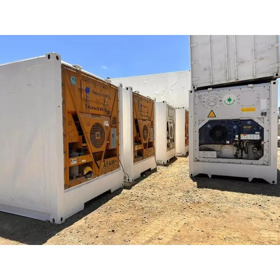 Contenedor  Reefer Refrigerado  Container 20 Y 40
