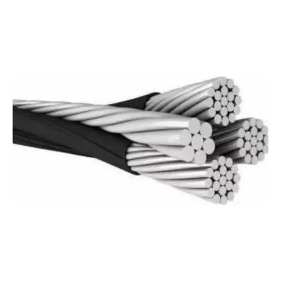 Rollo De Cable De Acometida Trifásica (3+1) Cal. 6 Rollo 80m
