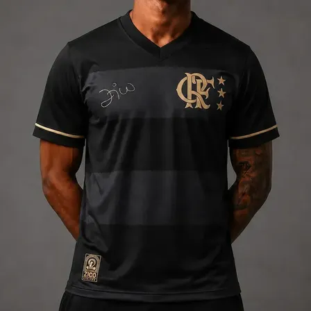 Camisa Flamengo Exclusiva Volta Zico Edição Limitada