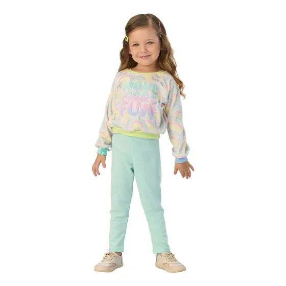 Conjunto Inverno Menina 2024 Dinotopia Mon Sucre 8024486