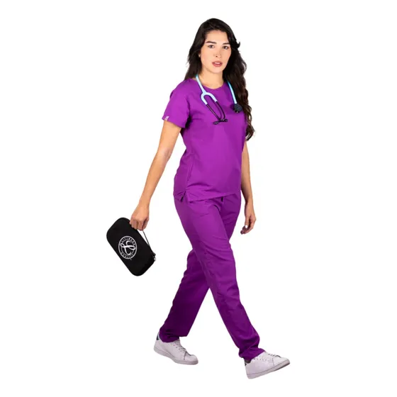 Uniforme Quirurgico Scrub Medico En Tela Antifluidos