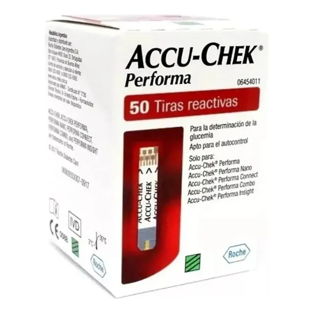 Accu-chek Performa Tiras Reactivas Glucosa 50 Unid.