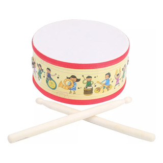 P Set De Mano Wood Drum Kid Para Niños Con Doble Ritmo P Set De Mano Wood Drum Kid Para Niños Con Doble Ritmo