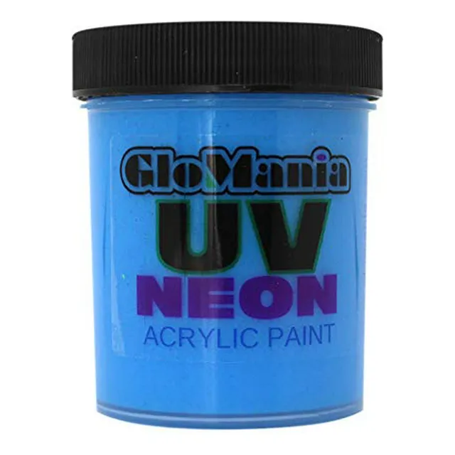 Pintura Acrílica Neon Uv 2oz, Luz Negra, Rave, Fluorescente