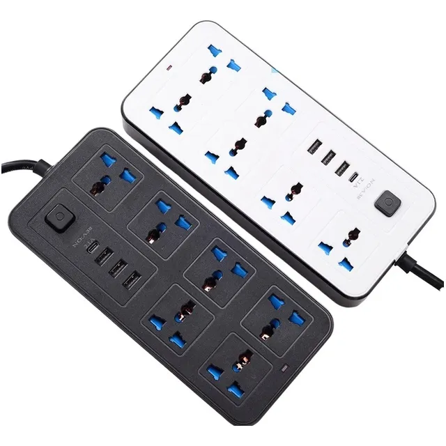 Toma De Corriente Universal A38 Con Cable De Extensión 1,8 M