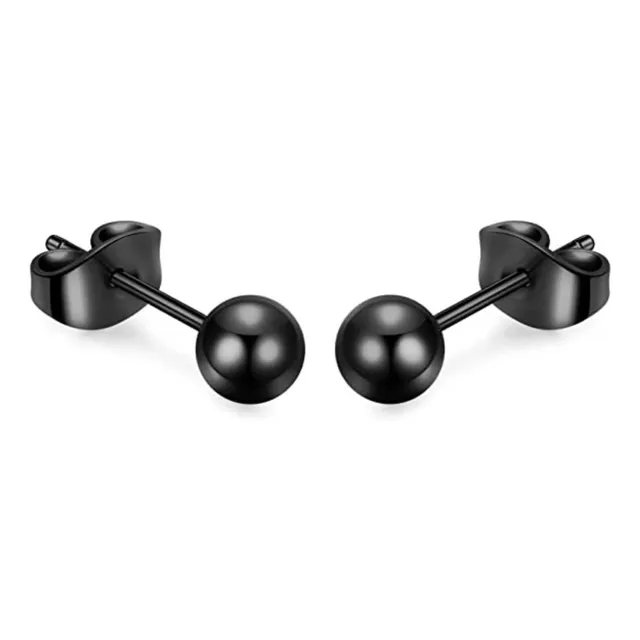 Aretes Topos Topitos Piercing Pendientes Hombre Mujer Acero
