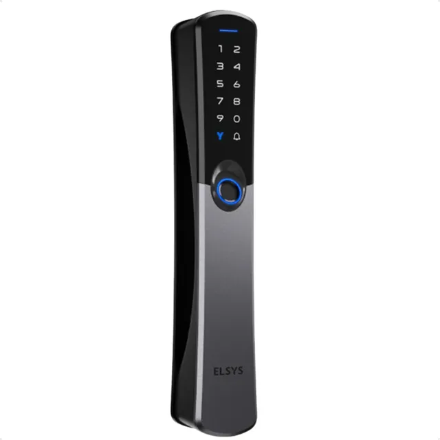 Fechadura Digital Elsys Samba Wifi Ip55 Puxador Embutido