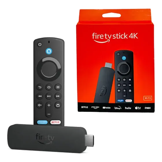Amazon Fire Tv Stick 4k 1.5gb Ram Streaming Control Por Voz