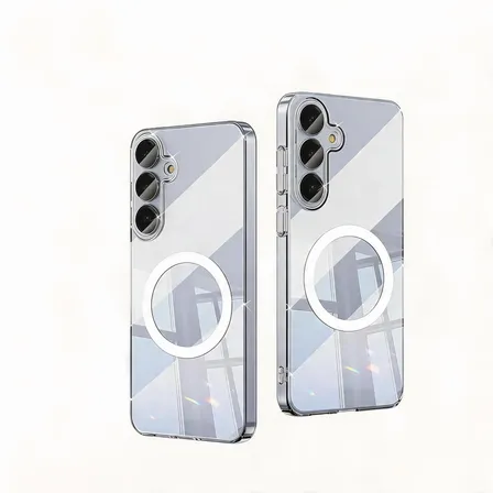Capa Magnética Transparente Xundd Para A Série Samsung S25 Transparente S25 Plus