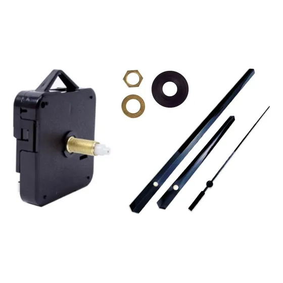 Maquina Relogio Parede 22mm Maquina Com Ponteiros Grandes