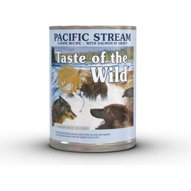 Taste Of The Wild Perros Pacific Stream (salmón) - PACK X 6 Latas 390g
