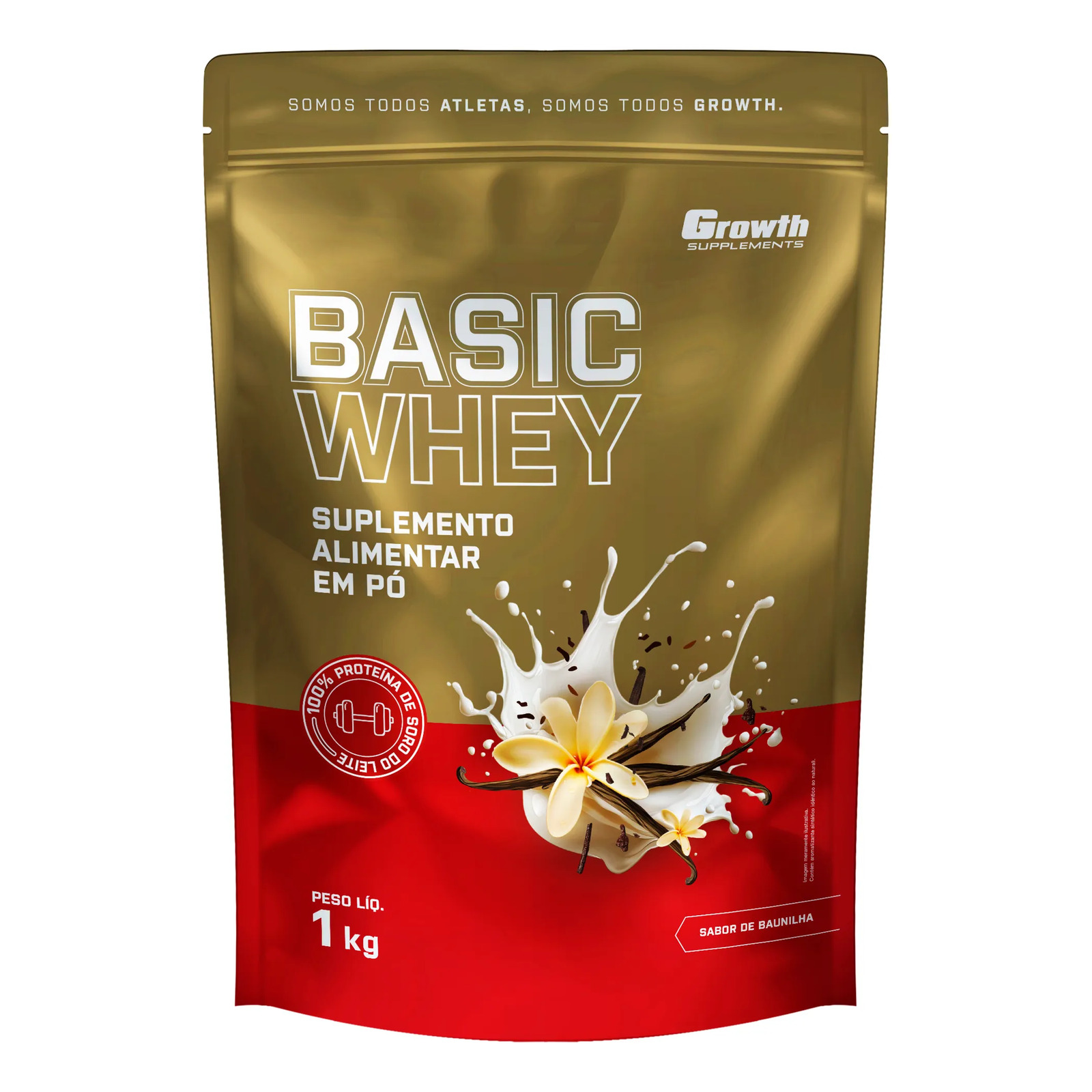 Basic Whey 1kg Baunilha Basic Whey 1kg Baunilha