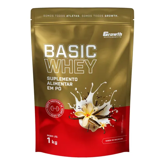 Basic Whey 1kg Growth Supplements