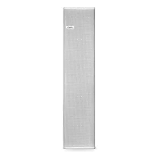 Caixa De Som Acústica Vertical Frahm 120.6 Pro Cor Branca