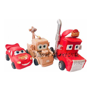 Cake Topper Cars Rayo Mcquen Mate Carros Vela Pasta Francesa Cake Topper Cars Rayo Mcquen Mate Carros Vela Pasta Francesa