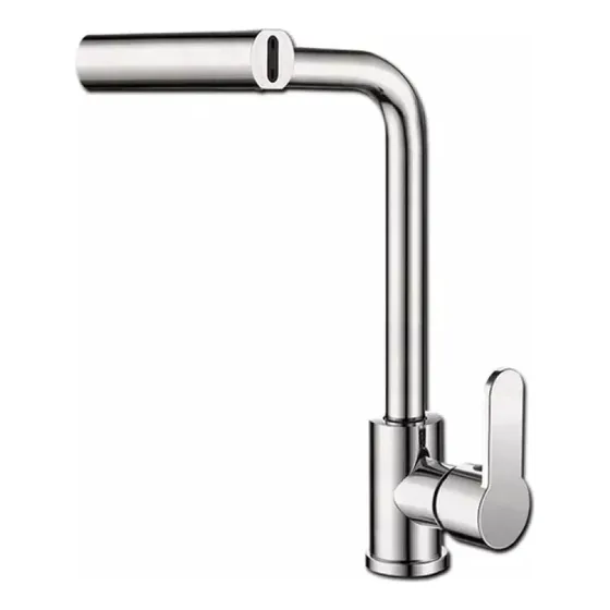 Llave De Fregadero Extraible 3 Salida De Agua Acero Gs