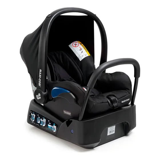 Bebê Conforto Citi Essential Black com Base Maxi Cosi