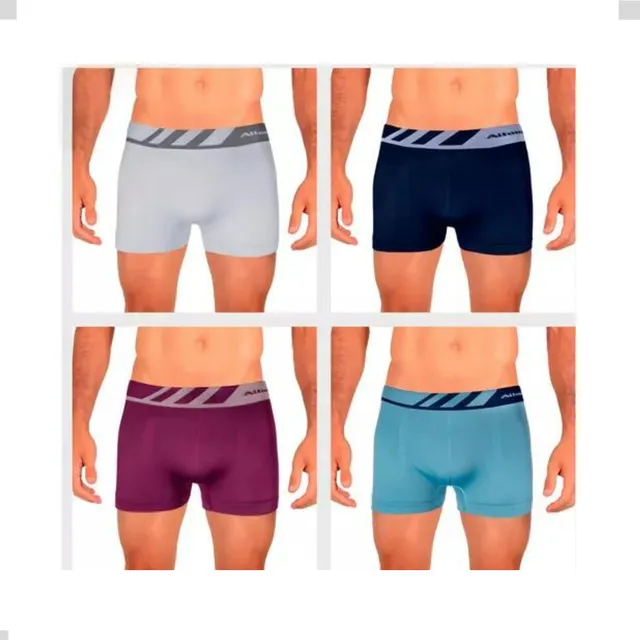 Kit Cuecas Boxer Masculina Com 10 Un Automax Sem Costura