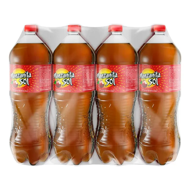 Pack X 8 Unidades Refrescos 24 Litros En Total Mazanita Sol