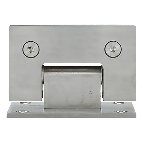 Bisagra De Puerta De Vidrio 90° Acero Inoxidable 8-12 Mm Sop