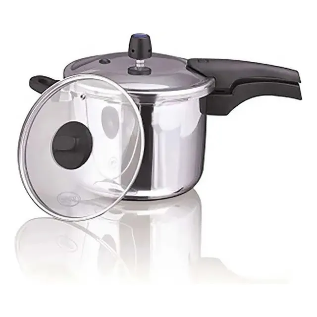 Olla De Presion 10 Litros Umco + Tapa De Vidrio 7251