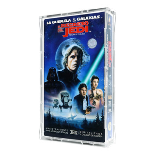 Protector Acrílico Uv Para Vhs C/funda Protector Acrílico Uv Para Vhs C/funda
