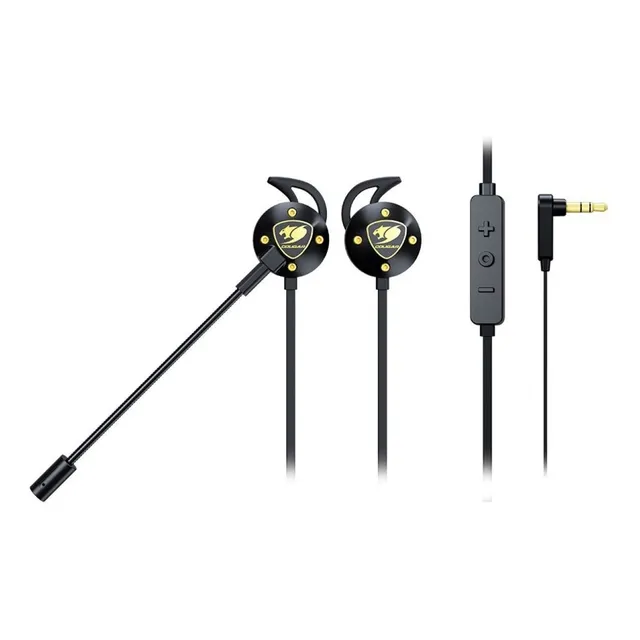 Auricular Gamer In-ear Cougar Attila 3h860p10b.0001 Negro